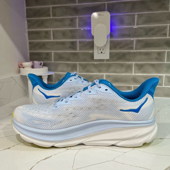 Hoka Clifton 9 Running Shoes. Men’s Size 11.5D  Color Ice Water - Picture 4 of 11